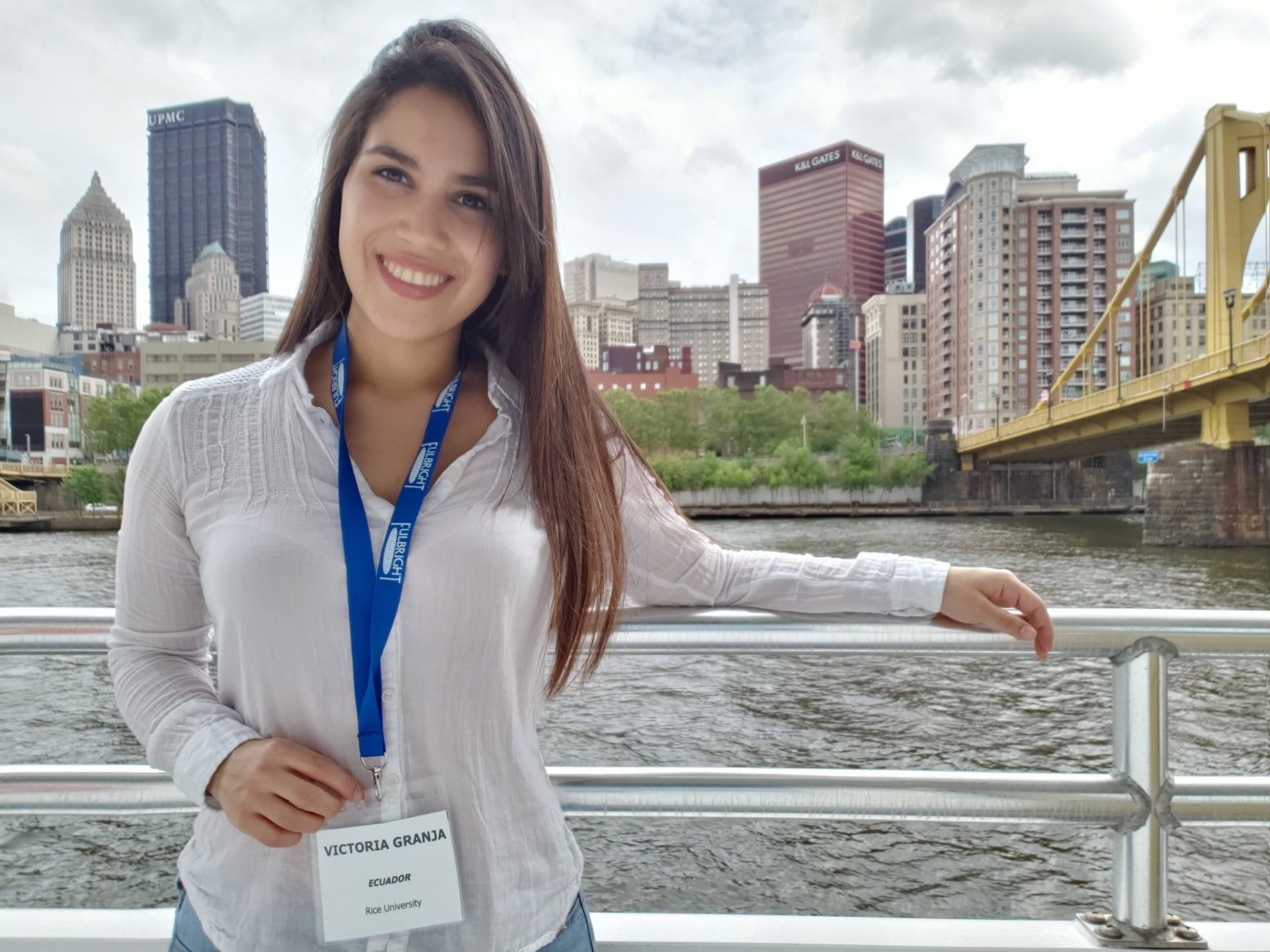Victoria Granja Oramas, Fulbright Student at Rice University