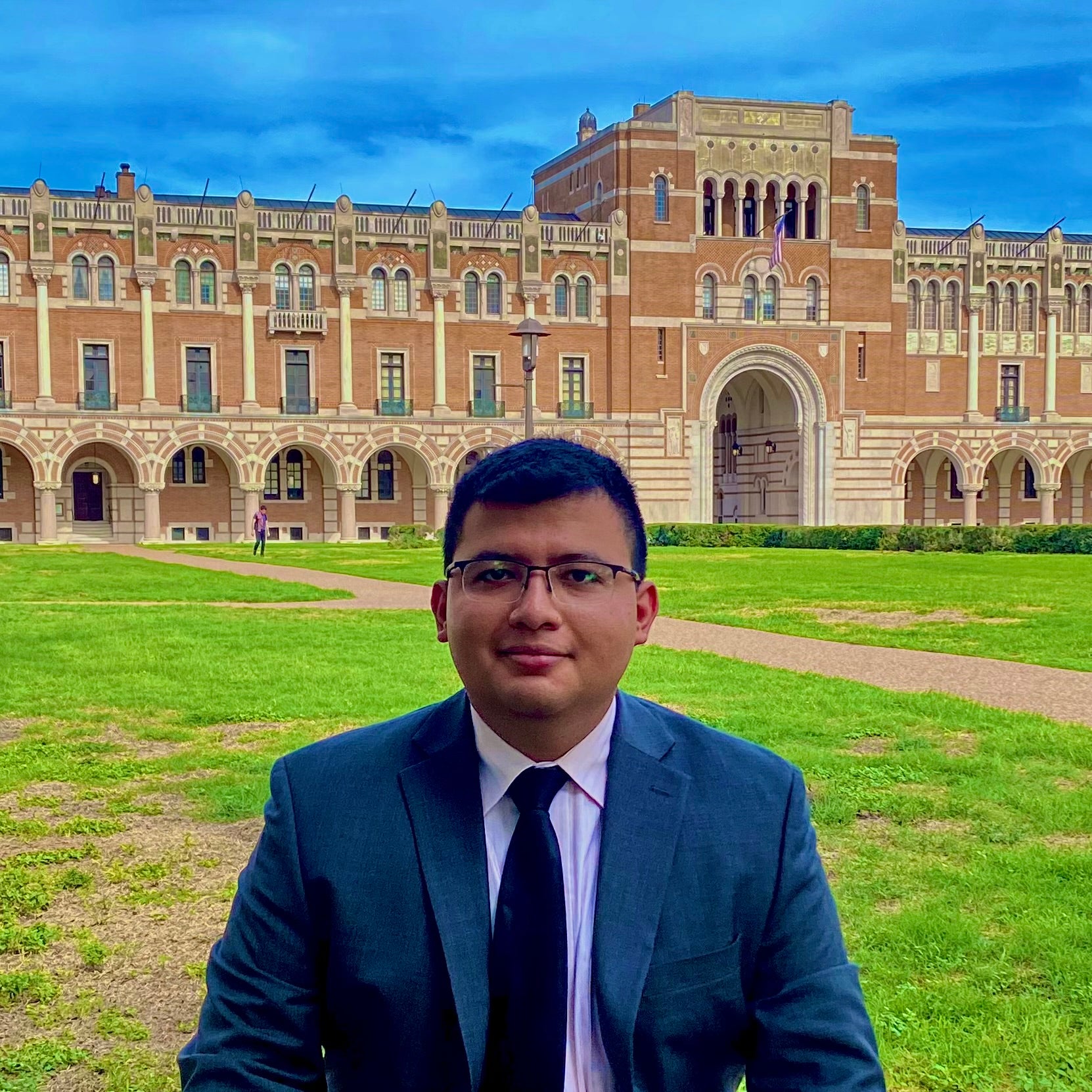 Brandon Gustavo García Pérez, Fulbright Student at Rice University