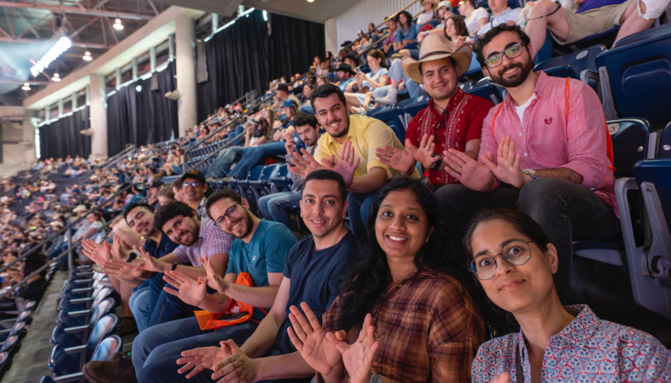 Rice Fulbrighters visit the Houston Rodeo